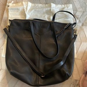 Stella & Dot leather tote